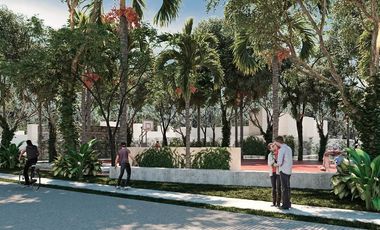 Lote de entrega inmediata en Privada Camelia, Sitpach, Mérida.