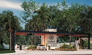 Lote de entrega inmediata en Privada Camelia, Sitpach, Mérida.