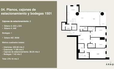 Departamento en Renta Torre Arbol