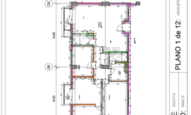 Departamento de 136 m² con 3 Habitaciones en Renta en Torre Agatta Cordillera