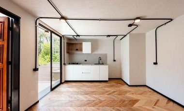 Loft Industrial con Terraza y Vista al Campo de Golf Campestre 5