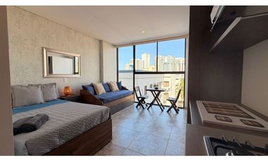 Apartaestudio  con permiso de renta Rodadero SUR - 005