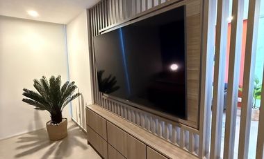 Loft Amueblado en Distrito Sophia con jardín privado | Renta facturable