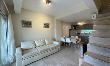 Departamento 3 ambientes tipo duplex en venta en Pinamar