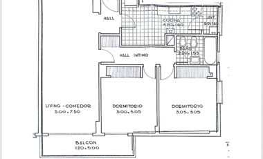 ALQUILER DEPTO3AMB COCHERA BALCON  VTE LOPEZ PISO9