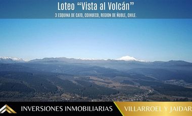 Parcela en Venta en SECTOR 3 ESQUINAS DE CATO, REGIÓN DE ÑUBLE.