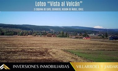 Parcela en Venta en SECTOR 3 ESQUINAS DE CATO, REGIÓN DE ÑUBLE.