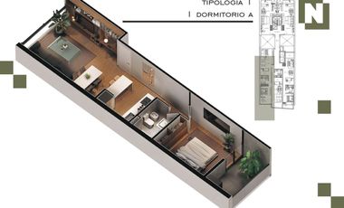 VENTA DPTO MONOAMBIENTE PLENO CENTRO