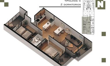 VENTA DPTO MONOAMBIENTE PLENO CENTRO