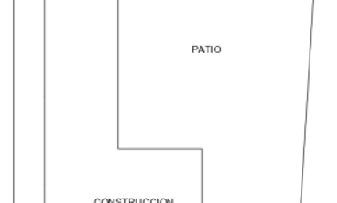 SE VENDE CASA COMO TERRENO IDEAL PARA INVERSIONISTAS