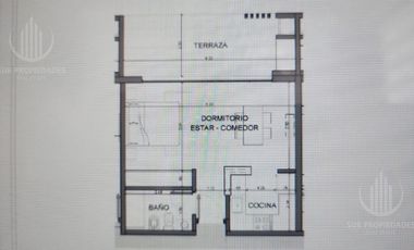 Departamento en alquiler Via Vento - Monoambiente