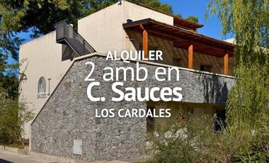 DEPARTAMENTO 2 AMBIENTES EN ALQULER, COMPLEJO SAUCES, LOS CARDALES
