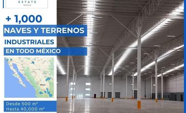 Nave Industrial en Renta en Lerma Estado de México 600 m2