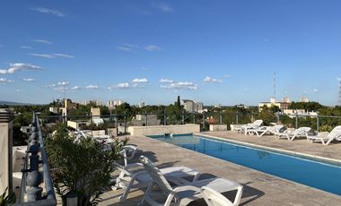 Departamento Villa Carrara. 1 dormitorio. Cochera. Baulera. Piscina