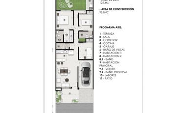 SE VENDE CASA SOBRE PLANOS EN MARGEN IZQUIERDA DE MONTERIA