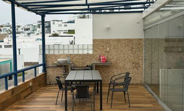Vendo Hermosa Casa De Playa, Amoblada, Vista Al Mar, 4 Dorm, Para 20 Personas, Lomas Del Mar