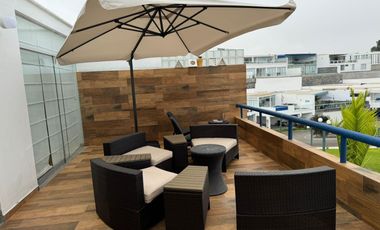 Vendo Hermosa Casa De Playa, Amoblada, Vista Al Mar, 4 Dorm, Para 20 Personas, Lomas Del Mar
