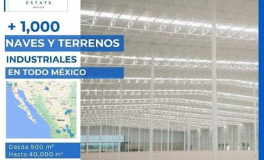 Nave industrial en Renta en Sanctorum Puebla 3,360 m2