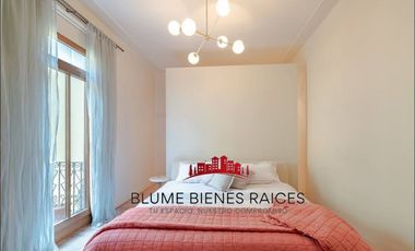 Renta de hermosa Casa de Época amueblada en Condominio, en Roma Sur