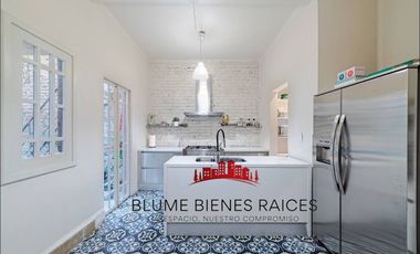Renta de hermosa Casa de Época amueblada en Condominio, en Roma Sur