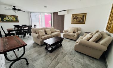 ALQUILO APARTAMENTO EN BELLA VISTA, 2 RECAMARAS, AMOBLADO, OBARRIO.