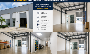 Bodega de 133m² en Venta en Panamá Viejo Business Center con Avalúo