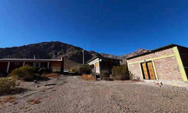 Venta Uspallata 3.000 m2 con Casa y Cabaña, Mza
