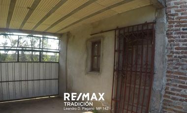TERRENO C/ CASA P/RECICLAR EN VENTA ZONA UNCAUS
