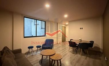 Departamento en renta en la Roma Norte en $32,000.00
