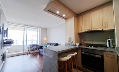 ARRIENDO DEPARTAMENTO AMOBLADO 1 DORMITORIO CONCON