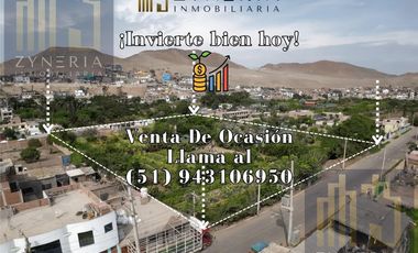Terreno Estratégico: Venta de 9,977 m2 en Lurín