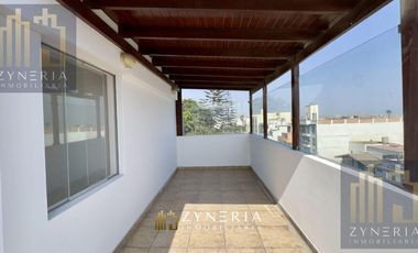 Oportunidad en Surco: Departamento de 157 m² con terrazas, vista al parque y acceso por escalera