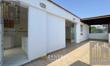 Oportunidad en Surco: Departamento de 157 m² con terrazas, vista al parque y acceso por escalera