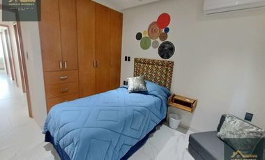 DEPARTAMENTO EN RENTA AMUEBLADO, TORRE COLINAS DEL MAR. BOCA DEL RIO . VERACRUZ