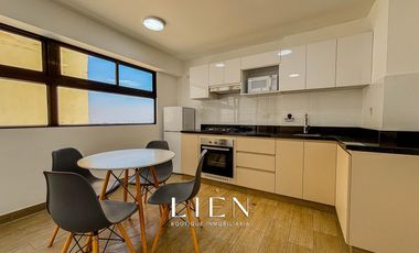 Departamento de estreno en alquiler con balcón