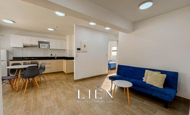 Departamento de estreno en alquiler con balcón