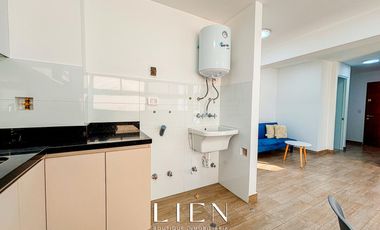 Departamento de estreno en alquiler con balcón