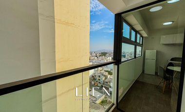 Departamento de estreno en alquiler con balcón
