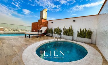 Departamento de estreno en alquiler con balcón