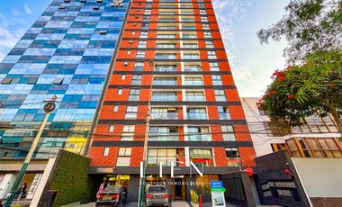 Departamento de estreno en alquiler con balcón