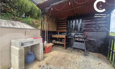 ALQUILER DE CABAÑA EN LA VEREDA SAN FÉLIX, SECTOR EL PORVENIR