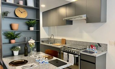 Departamento en venta frente a parque en Prados Agua azul