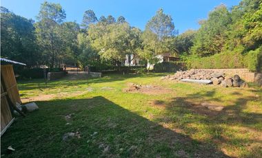 Hermoso terreno en zona centrica de mazamitla con vista al bosque