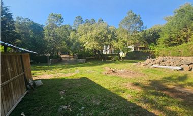 Hermoso terreno en zona centrica de mazamitla con vista al bosque