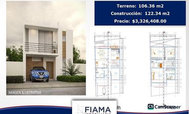 CASAS EN VENTA FRACC. BONATERRA, TEPIC, NAY. (F)