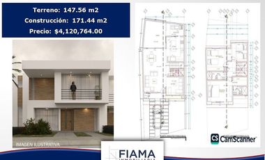CASAS EN VENTA FRACC. BONATERRA, TEPIC, NAY. (F)