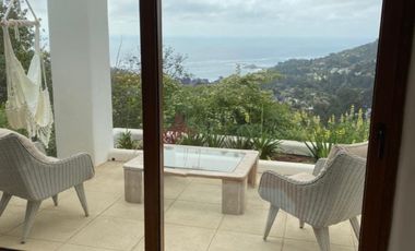 ARRIENDO POR DIA vacaciones de invierno 2026. Incomparable vista al mar, Lomas de Zapallar