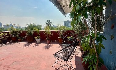 RENTA MINI DEPTO EN PARQUE MEXICO,HIPODROMO