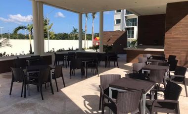 Departamento en Renta Cancún, 2 Recámaras, Zona Huayacán en Residencial Privado