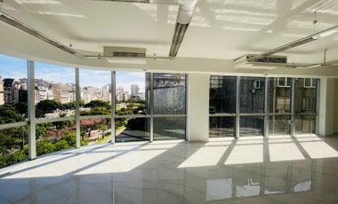 Oficinas con vistas abiertas en Carlos Pellegrini